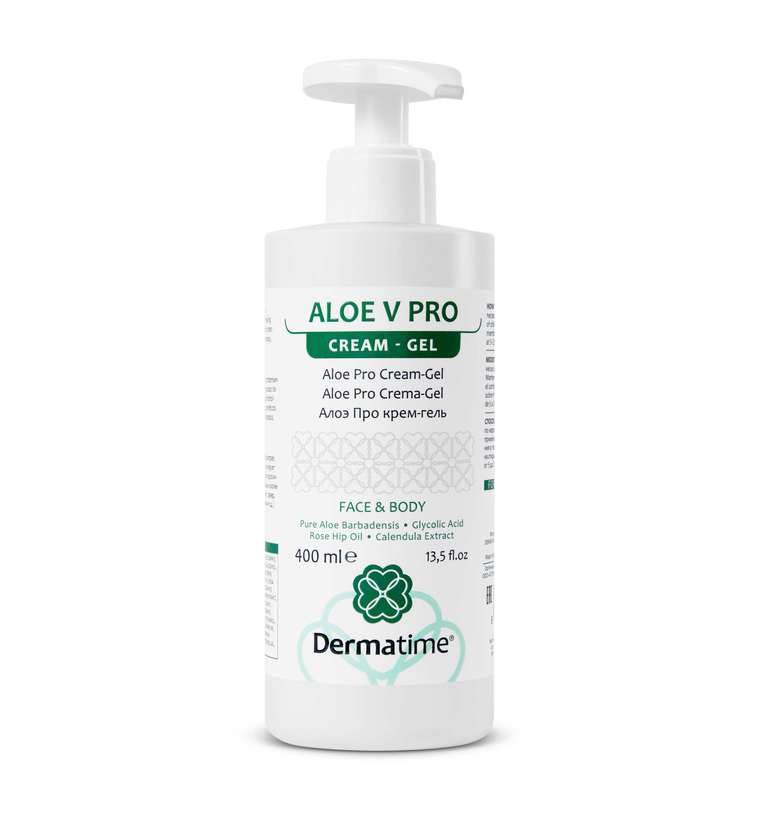 DERMATIME - Aloe V – Aloe Pro Cream-Gel (Dermatime) – Алоэ ПРО крем-гель