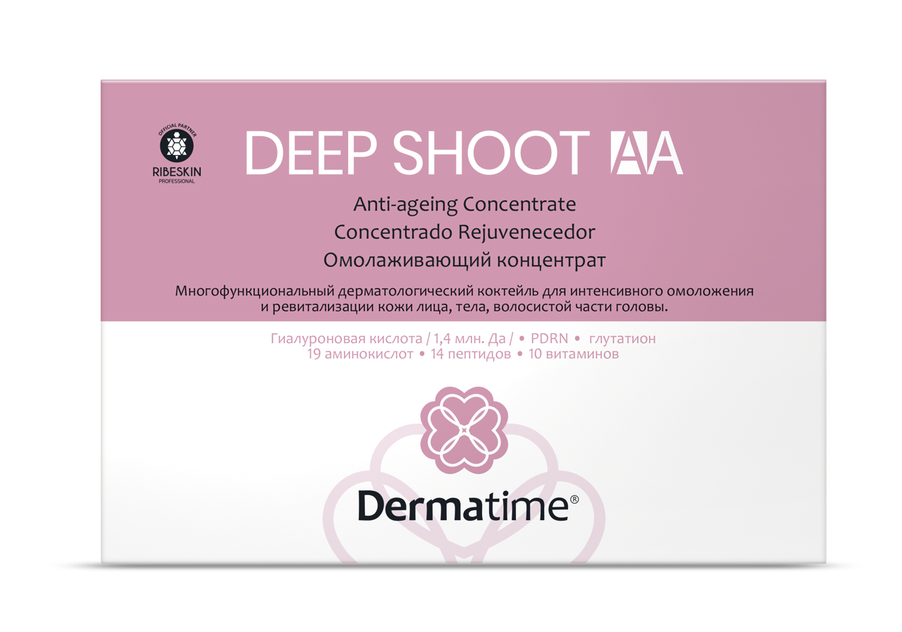 DERMATIME - DEEP SHOOT AA (DERMATIME) – Омолаживающий концентрат с  игольчатым аппликатором