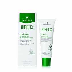 Biretix Tri-Active Anti-Blemish Gel (Cantabria Labs) – Гель три-актив для кожи с акне 