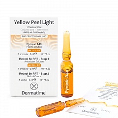 Yellow Peel Light (Dermatime) – «Желтый» пилинг с инкапсулированным ретинолом 5%, набор на 1 процедуру 
