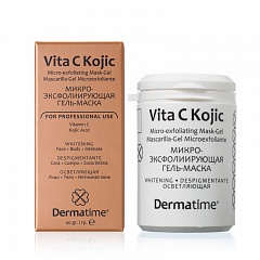  VITA C KOJIC Whitening Micro-exfoliating Mask-Gel (Dermatime) – Осветляющая микроэксфолиирующая гель-маска 