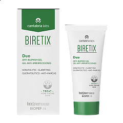 BiRetix Duo – Purifying Exfoliant Gel / Anti-Blemish Gel (Cantabria Labs) – Себорегулирующий гель