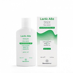Lactic A80 Peeling Gel (Dermatime) – Гель-пилинг / рН 2.3–2.7