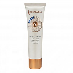 Sun Attitude Crema Facial Multiprotectora Sport SPF 50+ (Keenwell) – Мультизащитный крем для лица Формула Спорт СЗФ 50+