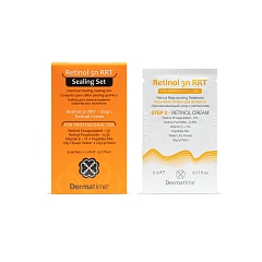 Retinol 5n RRT Sealing Set (Dermatime) – Набор саше с инкапсулированным ретинолом 5% для запечатывания химических пилингов