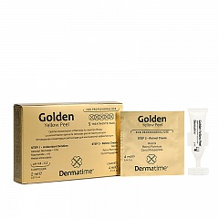 Golden Yellow Peel (Dermatime) – набор для желтого пилинга