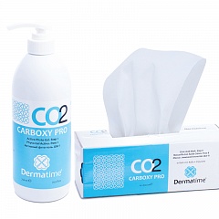 CO2 CARBOXY PRO (Dermatime) – набор с маской-активатором в рулоне для лица, рук и тела